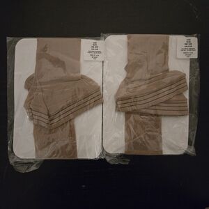 Nude Nylon Thigh High Panty Hose